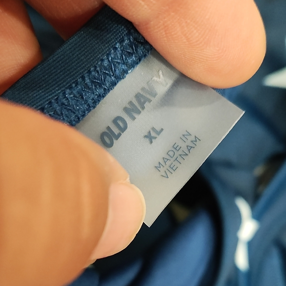 Old Navy Navy Blue Star Print Swim Set - Picture 3 of 4
